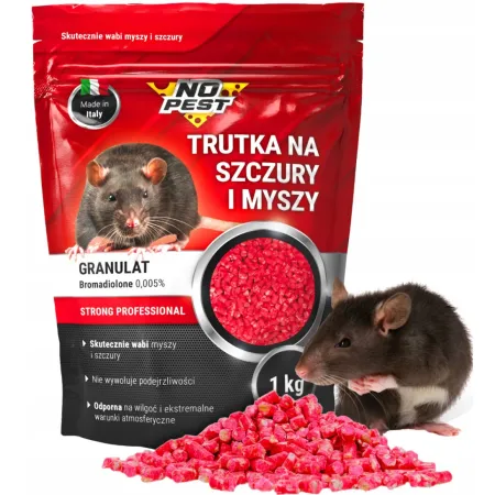 No Pest | Bromadiolon | Graanlokaas | 1kg